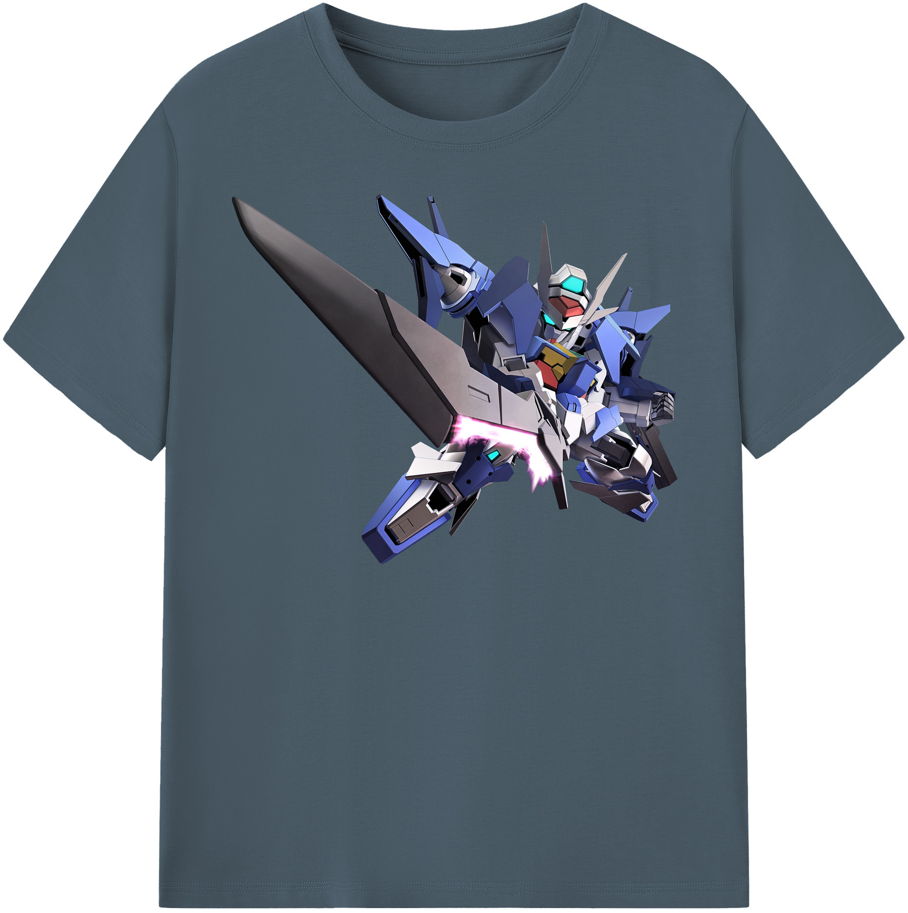 （画像用） 機動戦士ガンダム Mobile Suit Gundam 綿100％半袖Tシャツ（フロントプリント）